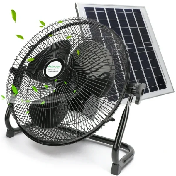 CE-932 VENTILADOR SOLAR DE PISO